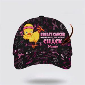 Breast Cancer Baseball Cap Custom Baseball Cap Messed With The Wrong All Over Print Cap Breast Cancer Caps 1 xwy0p8.jpg