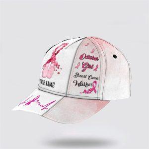 Breast Cancer Baseball Cap Custom Baseball Cap October Girl All Over Print Cap Breast Cancer Caps 3 fb6xtw.jpg