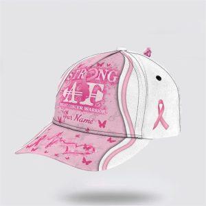 Breast Cancer Baseball Cap Custom Baseball Cap Strong AF All Over Print Cap Breast Cancer Caps 3 ywndua.jpg