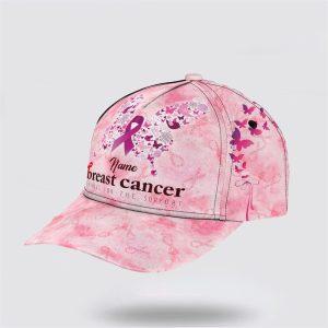 Breast Cancer Baseball Cap Custom Baseball Cap Thanks For The Support All Over Print Cap Breast Cancer Caps 3 gmaeck.jpg