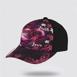 Breast Cancer Baseball Cap Faith Hope Love Butterfly Art All Over Print Cap Breast Cancer Caps 4 d0knr9.jpg