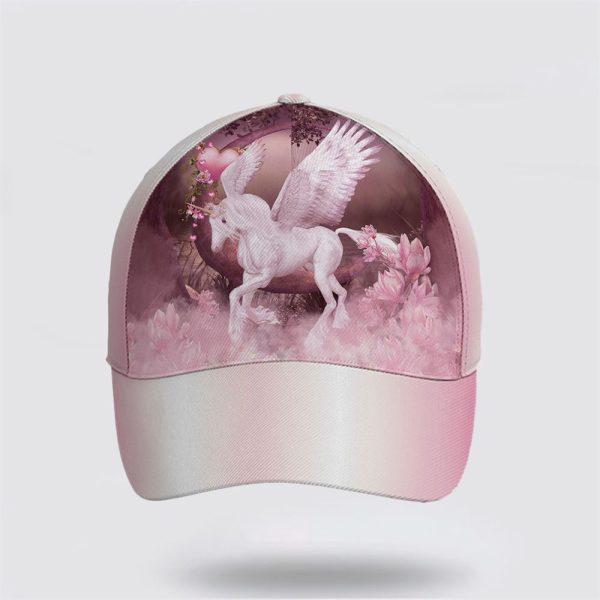 Breast Cancer Baseball Cap, Fantastic Art Unicorn All Over Print Cap, Breast Cancer Caps