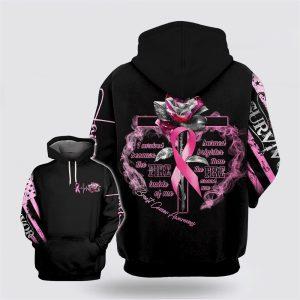 Breast Cancer Hoodie, I Survived Because The…