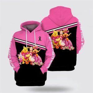 Breast Cancer Hoodie, No One Fights Alone…