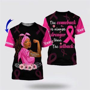 Breast Cancer T Shirts 2023, Personalized Name…