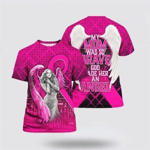 Breast Cancer T Shirts 2023, Angles Pink…