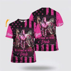 Breast Cancer T Shirts 2023, Custom Horse…