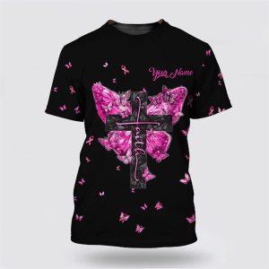 Breast Cancer T Shirts 2023 A Breast Cancer Warrior Born In August Personalized Name 3D Shirt Breast Cancer Awareness Shirts 2 epyctm.jpg