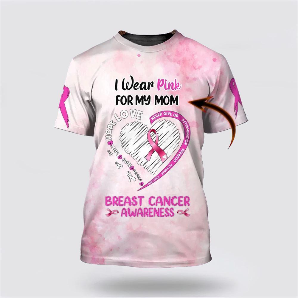 Breast Cancer T Shirts 2023, Custom Breast Cancer Awareness Mom Survivor 3D T Shirt, Breast Cancer Awareness Shirts Breast Cancer T Shirts 2023, Custom Breast Cancer Awareness Mom Survivor 3D T Shirt, Breast Cancer Awareness Shirts