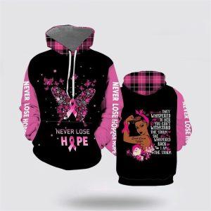 Breast Cancer Hoodie, Breast Cancer Warrior All…