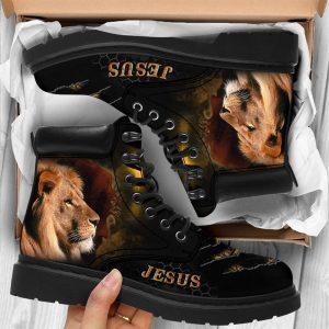 Christian Boots, Jesus Shoes, Christian Printed Boots, Christian Fashion Shoes, Jesus Boots
