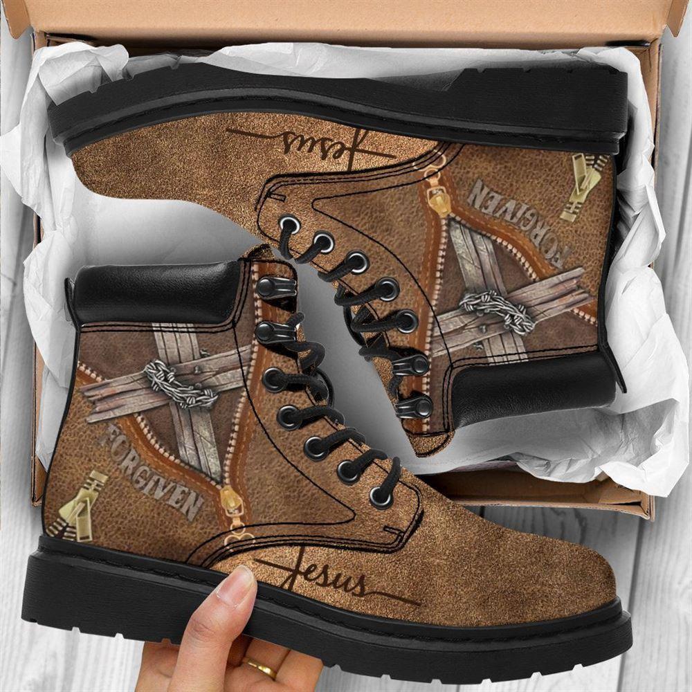 Christian Boots, Jesus Shoes, Jesus Forgiven Boots, Jesus Boots