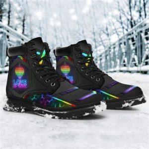 Christian Boots Jesus Shoes LGBT Love Is Love Hexagon Season Boots Jesus Boots 3 fonr2b.jpg