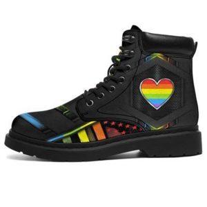 Christian Boots Jesus Shoes LGBT Rainbow Heart Boots Jesus Boots 2 ib9rtr.jpg