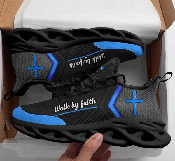 Christian Soul Shoes, Max Soul Shoes, Black Jesus Walk By Faith Running Shoes Max Soul Shoes, Jesus Shoes, Jesus Christ Shoes