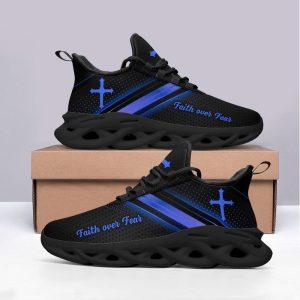 Christian Soul Shoes Max Soul Shoes Jesus Black Blue Faith Over Fear Running Sneakers Max Soul Shoes Jesus Shoes Jesus Christ Shoes 4 y81gno.jpg