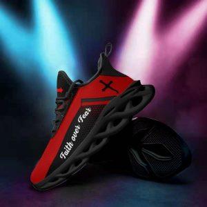 Christian Soul Shoes Max Soul Shoes Jesus Faith Over Fear Red Running Sneakers Max Soul Shoes Jesus Shoes Jesus Christ Shoes 3 ogxqjw.jpg