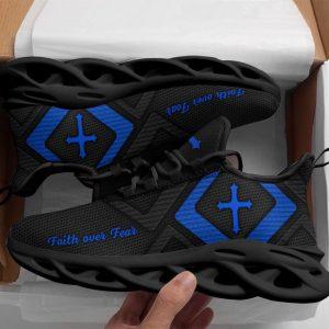 Christian Soul Shoes Max Soul Shoes Jesus Faith Over Fear Running Sneakers Blue And Black Max Soul Shoes Jesus Shoes Jesus Christ Shoes 2 gbgpkg.jpg