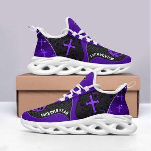 Christian Soul Shoes Max Soul Shoes Jesus Faith Over Fear Running Sneakers Purple Max Soul Shoes Jesus Shoes Jesus Christ Shoes 3 b8mysn.jpg
