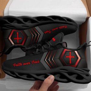 Christian Soul Shoes Max Soul Shoes Jesus Faith Over Fear Running Sneakers Red Black Max Soul Shoes Jesus Shoes Jesus Christ Shoes 3 kylxge.jpg