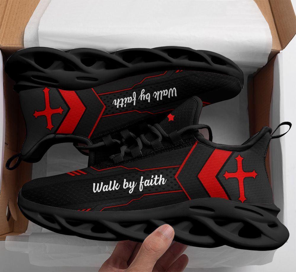 Christian Soul Shoes, Max Soul Shoes, Jesus Red Walk By Faith Christ Sneakers Max Soul Shoes, Jesus Shoes, Jesus Christ Shoes Christian Soul Shoes, Max Soul Shoes, Jesus Red Walk By Faith Christ Sneakers Max Soul Shoes, Jesus Shoes, Jesus Christ Shoes