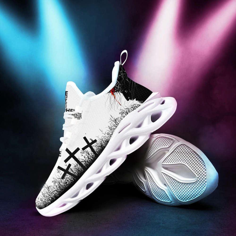 Christian Soul Shoes, Max Soul Shoes, Jesus Running Sneakers White 3 Max Soul Shoes, Jesus Shoes, Jesus Christ Shoes