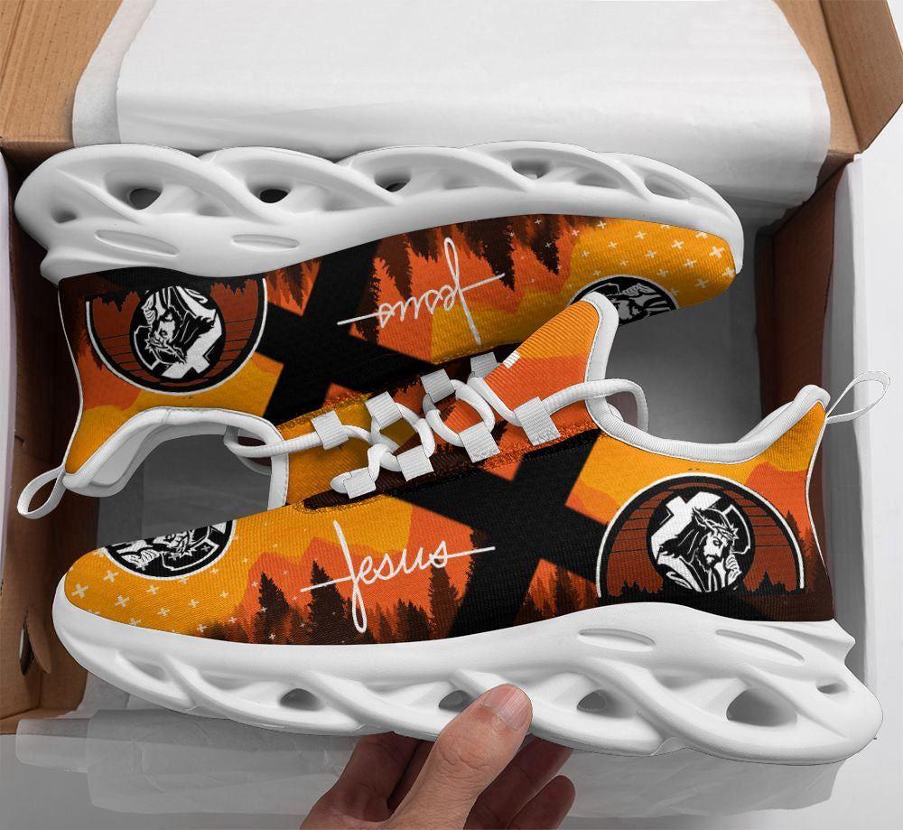 Christian Soul Shoes, Max Soul Shoes, Jesus Running Sneakers Yellow Max Soul Shoes – Christian Shoes, Jesus Shoes, Jesus Christ Shoes