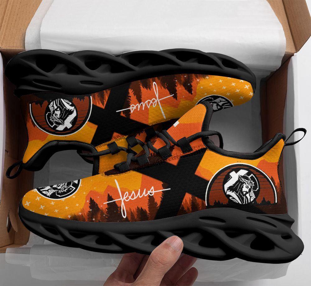Christian Soul Shoes, Max Soul Shoes, Jesus Running Sneakers Yellow Max Soul Shoes – Christian Shoes, Jesus Shoes, Jesus Christ Shoes