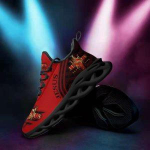 Christian Soul Shoes Max Soul Shoes Jesus Saved My Life Red Running Sneakers Max Soul Shoes Jesus Shoes Jesus Christ Shoes 4 b7apl2.jpg