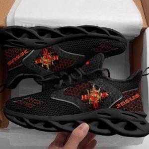 Christian Soul Shoes Max Soul Shoes Jesus Saved My Life Running Black Sneakers Max Soul Shoes Jesus Shoes Jesus Christ Shoes 2 oaprch.jpg