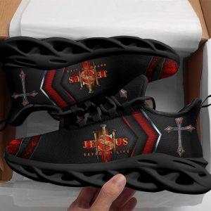 Christian Soul Shoes Max Soul Shoes Jesus Saved My Life Running Sneakers Black Red Max Soul Shoes Jesus Shoes Jesus Christ Shoes 2 l7jzuu.jpg