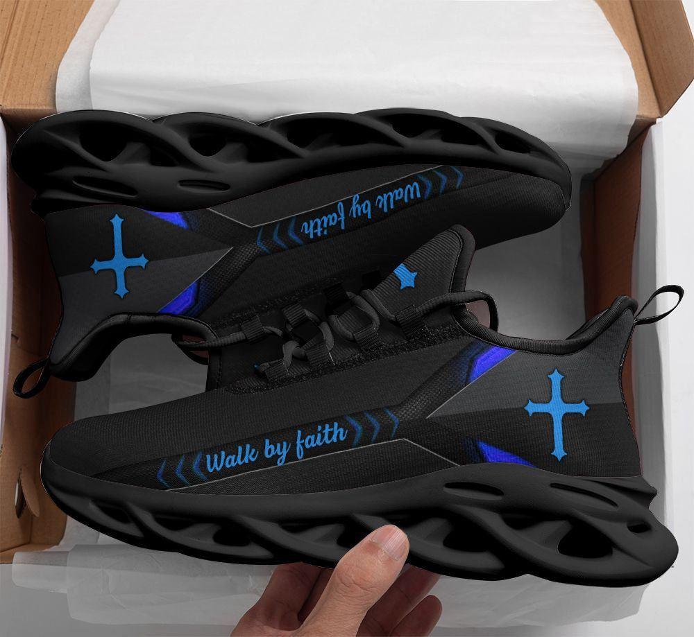 Christian Soul Shoes, Max Soul Shoes, Jesus Walk By Faith Running Sneakers Blue Christ Black Max Soul Shoes, Jesus Shoes, Jesus Christ Shoes Christian Soul Shoes, Max Soul Shoes, Jesus Walk By Faith Running Sneakers Blue Christ Black Max Soul Shoes, Jesus Shoes, Jesus Christ Shoes