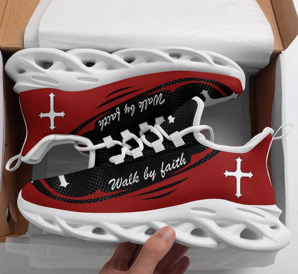 Christian Soul Shoes, Max Soul Shoes, Red Jesus Walk By Faith Christ Sneakers Max Soul Shoes, Jesus Shoes, Jesus Christ Shoes Christian Soul Shoes, Max Soul Shoes, Red Jesus Walk By Faith Christ Sneakers Max Soul Shoes, Jesus Shoes, Jesus Christ Shoes