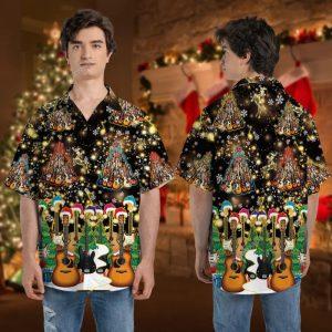 Christmas Hawaiian Shirt Acoustic Guitar Set Christmas Hawaiian Shirt Xmas Hawaiian Shirts 3 lihsvu.jpg