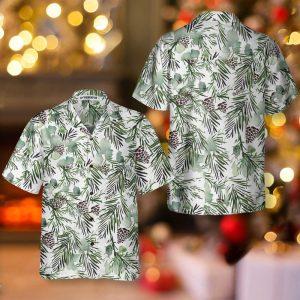 Christmas Hawaiian Shirt Christmas Aesthetic Watercolor Pine Tree Pattern Christmas Shirt Xmas Hawaiian Shirts 5 qyu6sr.jpg