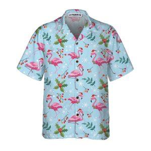 Christmas Hawaiian Shirt Christmas Flamingo Seamless Pattern Hawaiian Shirt Xmas Hawaiian Shirts 3 yp9lxk.jpg