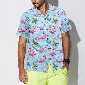 Christmas Hawaiian Shirt Christmas Flamingo Seamless Pattern Hawaiian Shirt Xmas Hawaiian Shirts 4 dltkpy.jpg