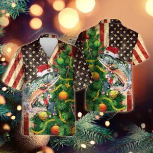 Christmas Hawaiian Shirt Christmas Salmon Us Flag Casual Button Down Hawaiian Shirt Xmas Hawaiian Shirts 2 oy0lpi.jpg