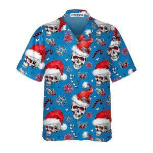 Christmas Hawaiian Shirt Christmas Skulls With Candy Canes Blue Version Christmas Hawaiian Shirt Xmas Hawaiian Shirts 3 twolxt.jpg