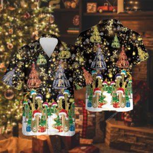 Christmas Hawaiian Shirt Christmas Trombone Set Hawaiian Shirt Xmas Hawaiian Shirts 2 k4scmy.jpg