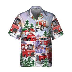 Christmas Hawaiian Shirt Christmas Truck Hawaiian Shirt Red Truck Christmas Shirt Xmas Hawaiian Shirts 3 yxjtj5.jpg