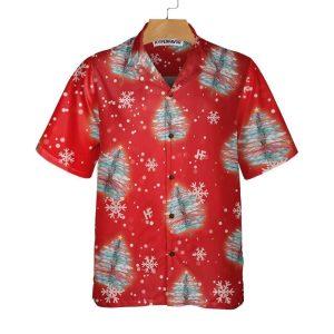 Christmas Hawaiian Shirt Dragonfly Shaped Christmas Tree Shirt Xmas Hawaiian Shirts 2 zahho4.jpg