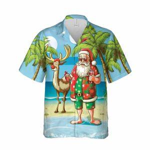 Christmas Hawaiian Shirt Drunk Santa Claus Surfing Hawaii Shirt Xmas Hawaiian Shirts 1 nmdi3a.jpg