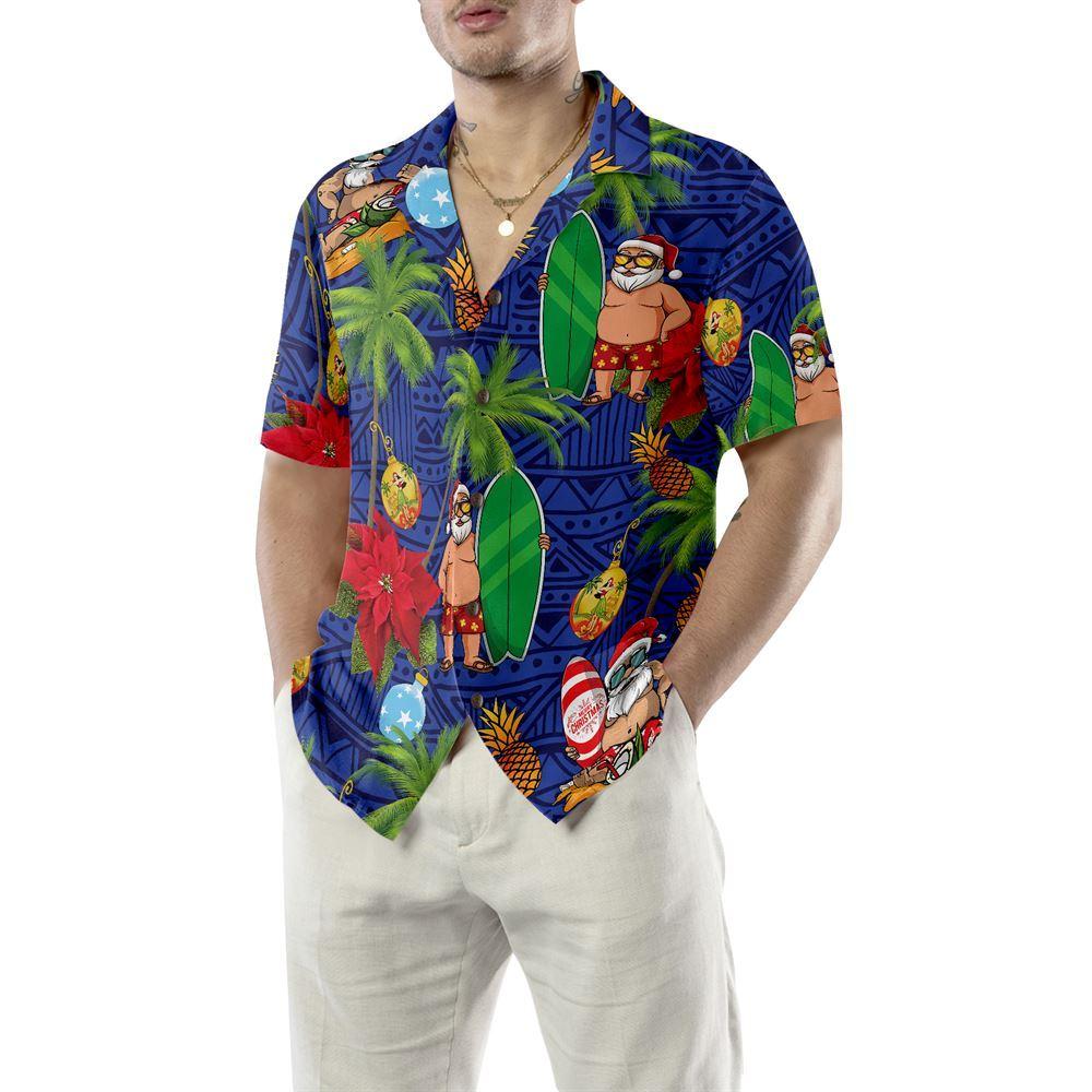 Christmas Hawaiian Shirt, Merry Christmas Santa Claus Funny Christmas Hawaiian Shirt, Xmas Hawaiian Shirts Christmas Hawaiian Shirt, Merry Christmas Santa Claus Funny Christmas Hawaiian Shirt, Xmas Hawaiian Shirts
