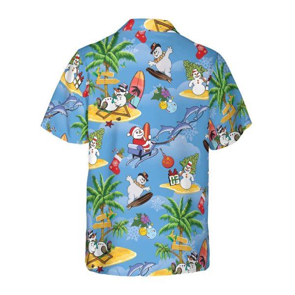 Christmas Hawaiian Shirt, Merry Christmas Santa Claus Funny Hawaii Shirt, Xmas Hawaiian Shirts