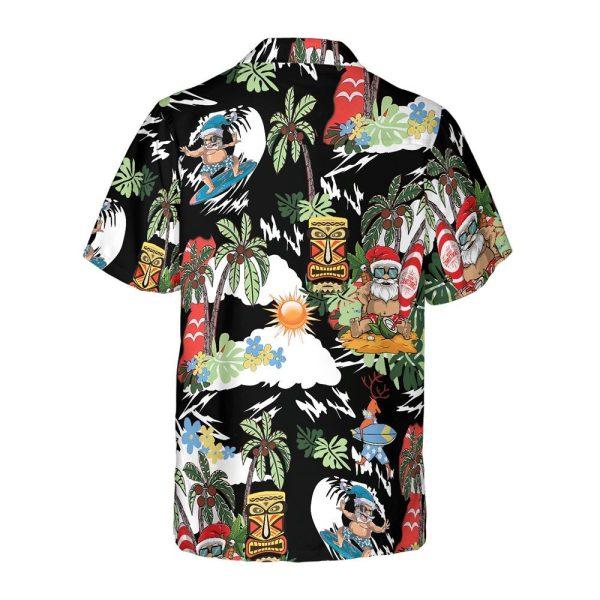 Christmas Hawaiian Shirt, Merry Christmas Santa Claus Hawaii Shirt, Xmas Hawaiian Shirts