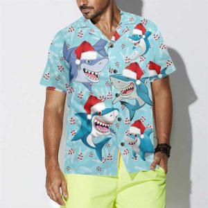 Christmas Hawaiian Shirt Merry Christmas Shark Santa Hat Christmas Hawaiian Shirt Xmas Hawaiian Shirts 4 vhqfq5.jpg