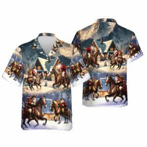 Christmas Hawaiian Shirt Santa Cowboy Hawaiian Shirts Horse Racing Summer Beach Shirts Xmas Hawaiian Shirts 2 y5ggep.jpg