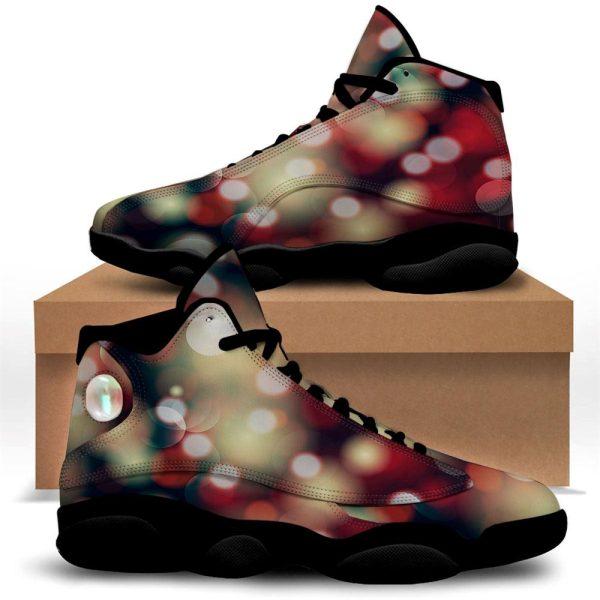 Christmas JD13 Shoes, Christmas Shoes, Christmas Defocused Lights Print Jd13 Shoes, Christmas Shoes 2023