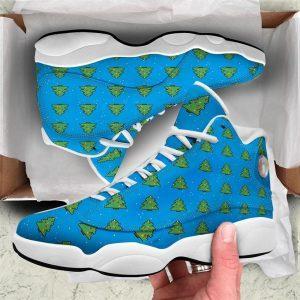 Christmas JD13 Shoes Christmas Shoes Christmas Tree 8 Bit Pixel Print Pattern Jd13 Shoes Christmas Shoes 2023 3 headsu.jpg